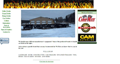 Desktop Screenshot of landscapetrailers.com